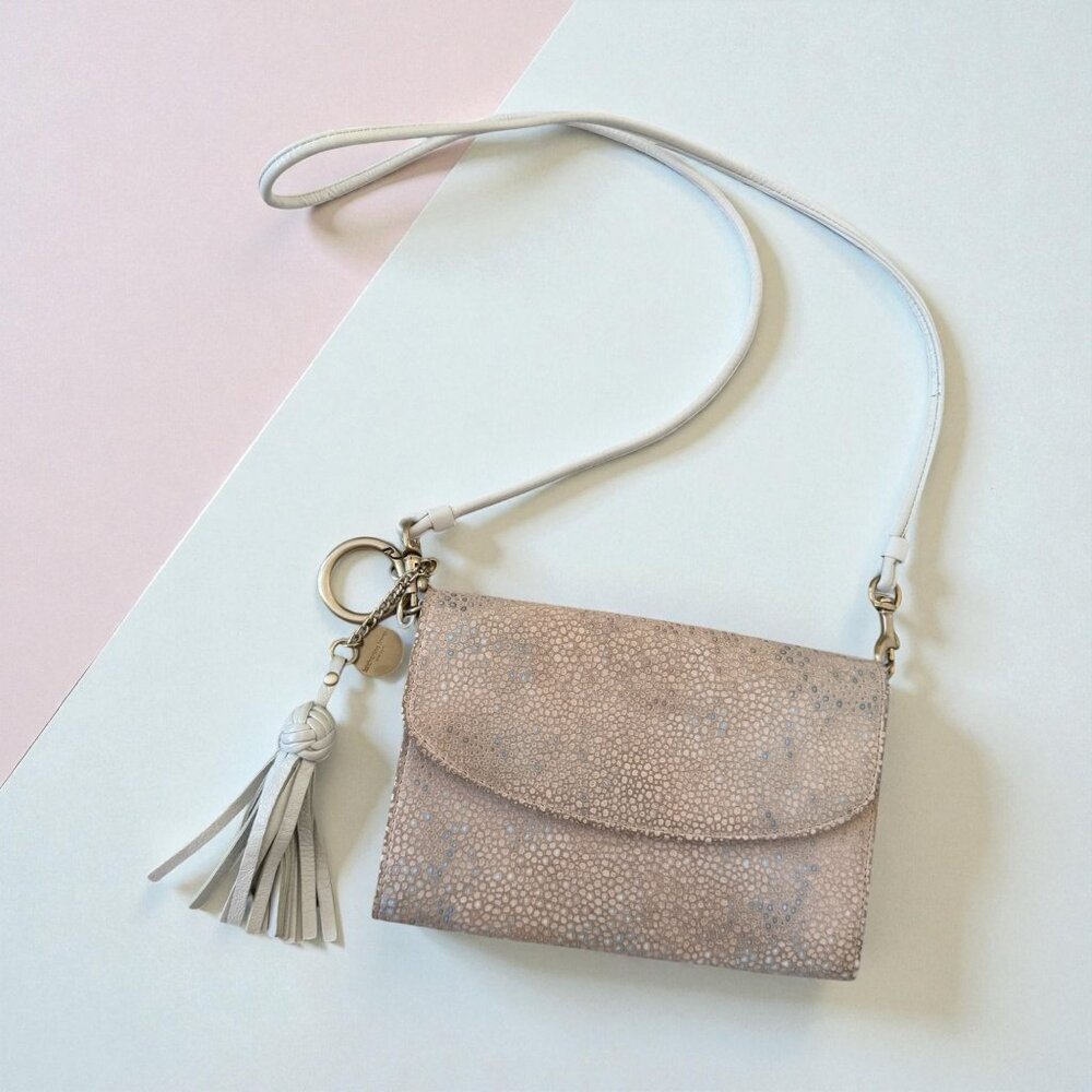 KATHERINE KWEI New York Ombre Leather Crossbody Bag